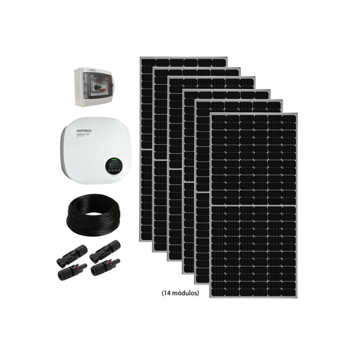 Kit Gerador Fotovoltaico 7,70 kWp Metálico