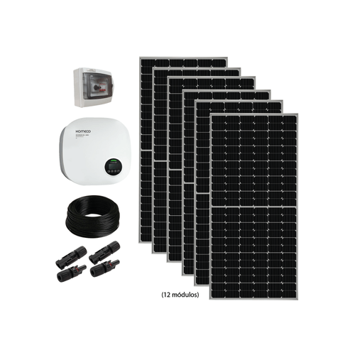 Kit Gerador Fotovoltaico 6,60 kWp Fibrocimento Metálico