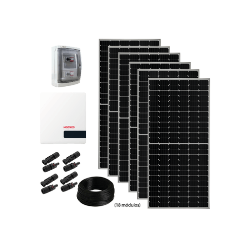 Kit Gerador Fotovoltaico 9,90 kWp Fibrocimento Madeira