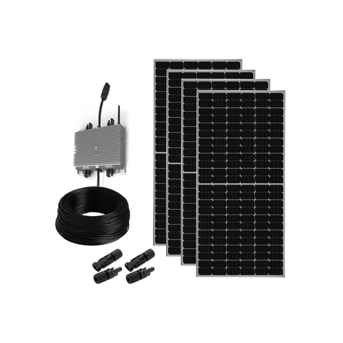 Kit Gerador Fotovoltaico 2,20 kWp Fibrocimento Metálico