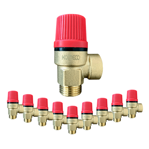 Kit Válvula De Segurança 1/2" 6Bar - 10 Unids - Komeco