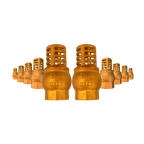 Kit Válvula De Retenção Vertical De Poço 3/4" - 10 Unids - Komeco