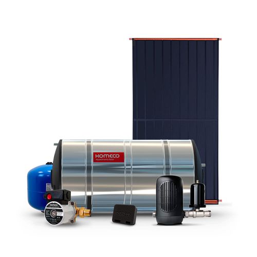 Kit de Aquecimento Solar de Água - AP Inox 316 com Bastão de Anodo