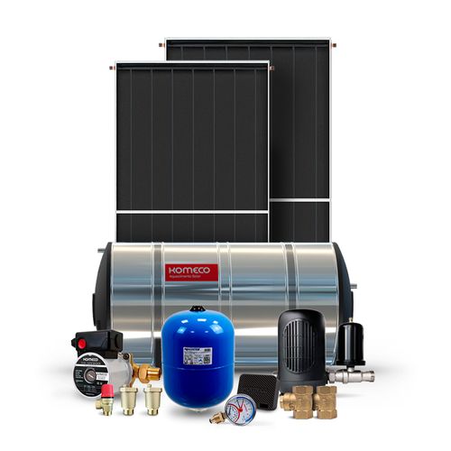 Kit de Aquecimento Solar de Água - AP Inox 316 com Bastão de Anodo