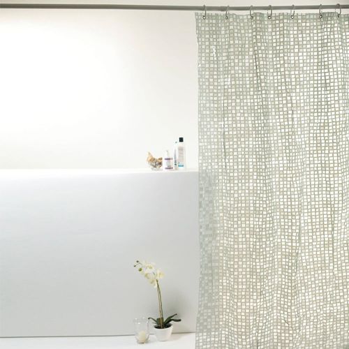 Cortina Box Pvc Pastilhas 198X180Cm - Uzoo