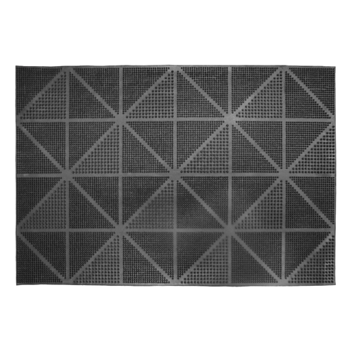 Capacho de Borracha Dots Geometrico 60X40cm - Uzoo