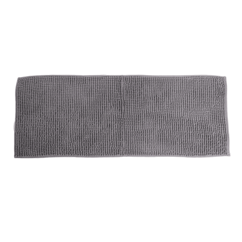 Passadeira Chenille Cinza Escuro 110X40cm - Uzoo