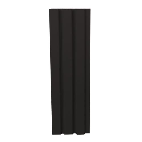Painel Ripado 25mm - 285x12.2x1.2cm Preto - Finottato