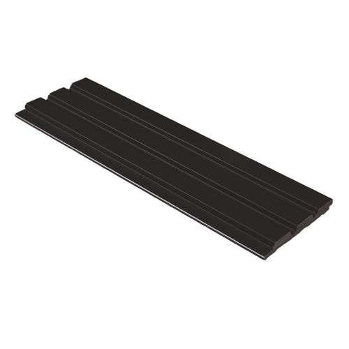 Painel Ripado 25mm - 285x12.2x1.2cm Preto - Finottato