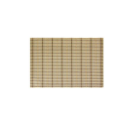 Kit Jogo Americano Textilene Tropical Marrom 45x30cm - Uzoo - 4 UNI