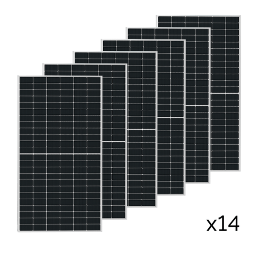 Kit Gerador Fotovoltaico 8,19KW 220V Monofásico